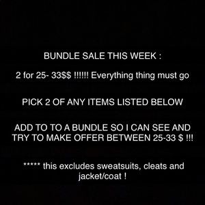Bundle sale !!!!!
